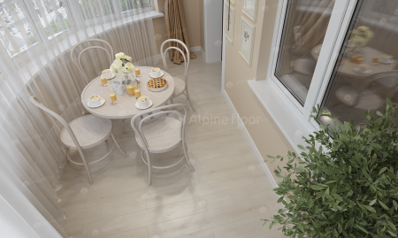 Кварцвиниловая плитка Alpine Floor Величие секвойи 4 mm (Grand Sequoia 4 mm) ECO 11-25 Гиперион